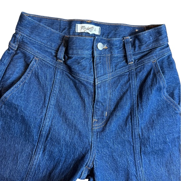 Madewell The Perfect Vintage Straight Jean Seamed Version N1585 size 27 - Picture 4 of 15